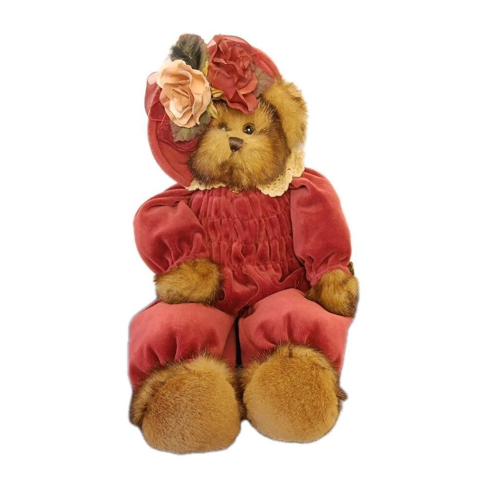 The Bearington Collection Series Plush Teddy bear Ashliee 1519 16in VTG 2005